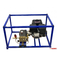 АВД на раме Hawk 350 бар 17 л/мин (на бензиновом двигателе)