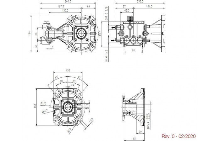 Насос высокого давления Hawk NHDP1120G1L Насос высокого давления Hawk NHDP1120G1L